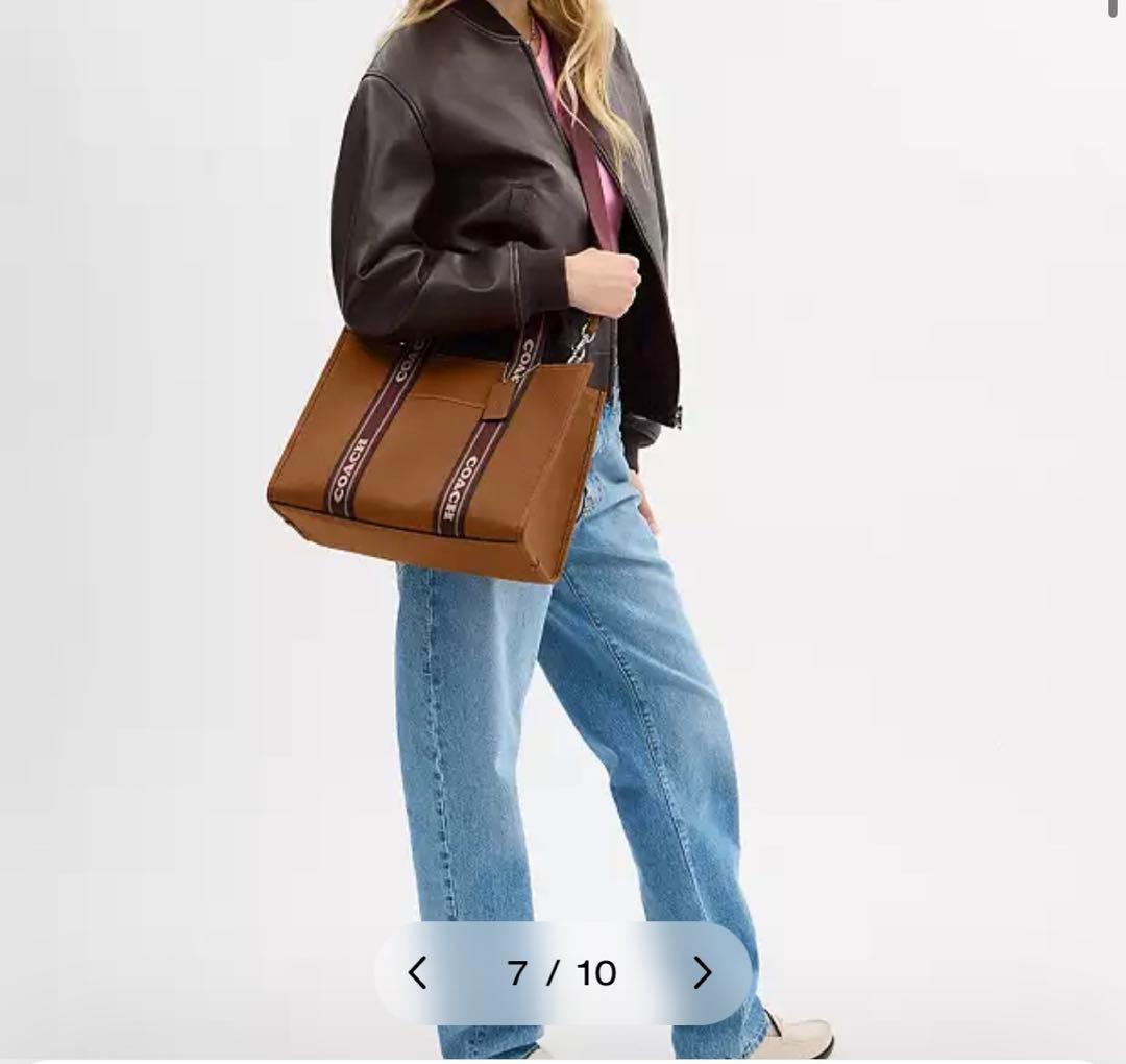coach トートバッグ　ショルダー