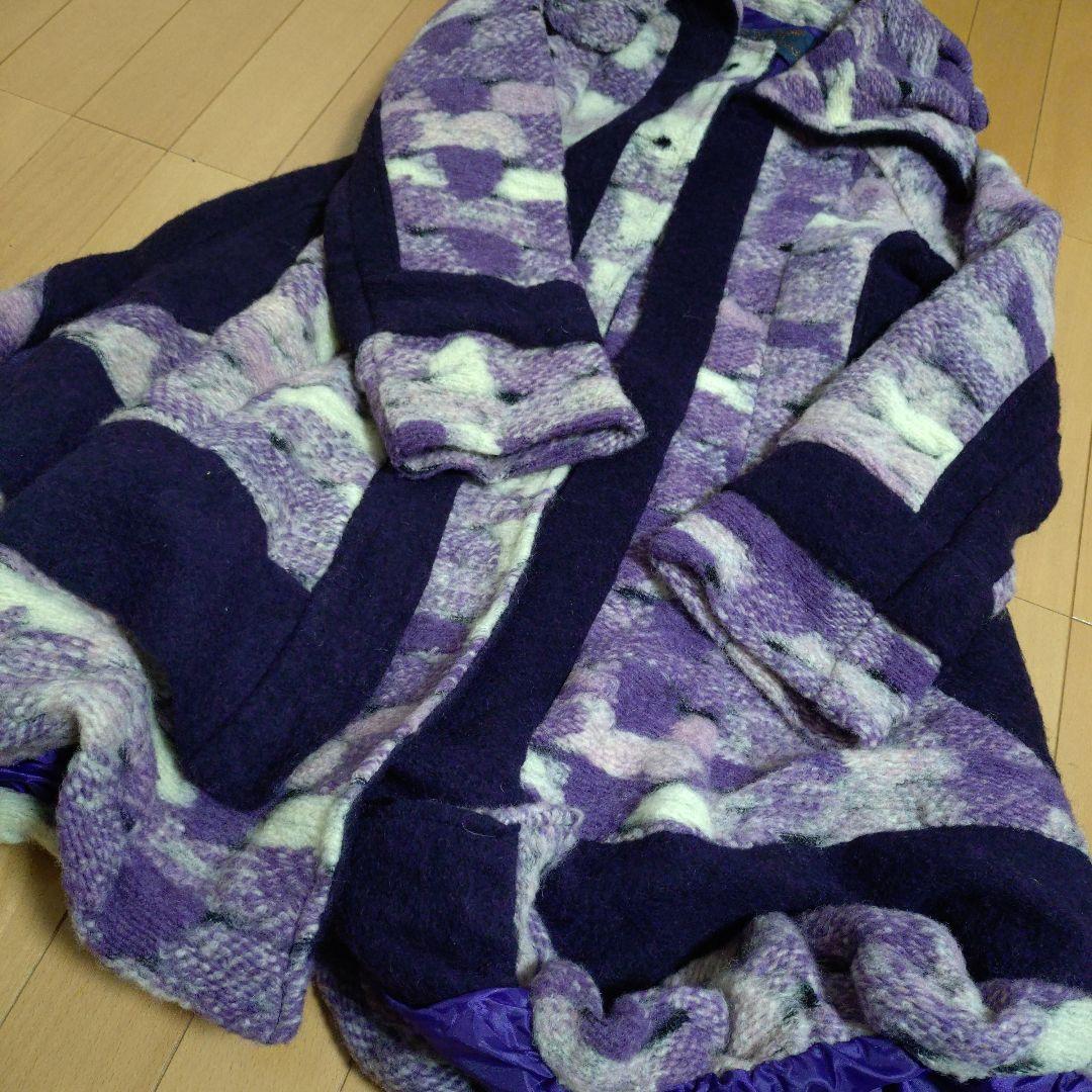 専用　SUPEPOSER イタリア製　ウールコート　バルーン L