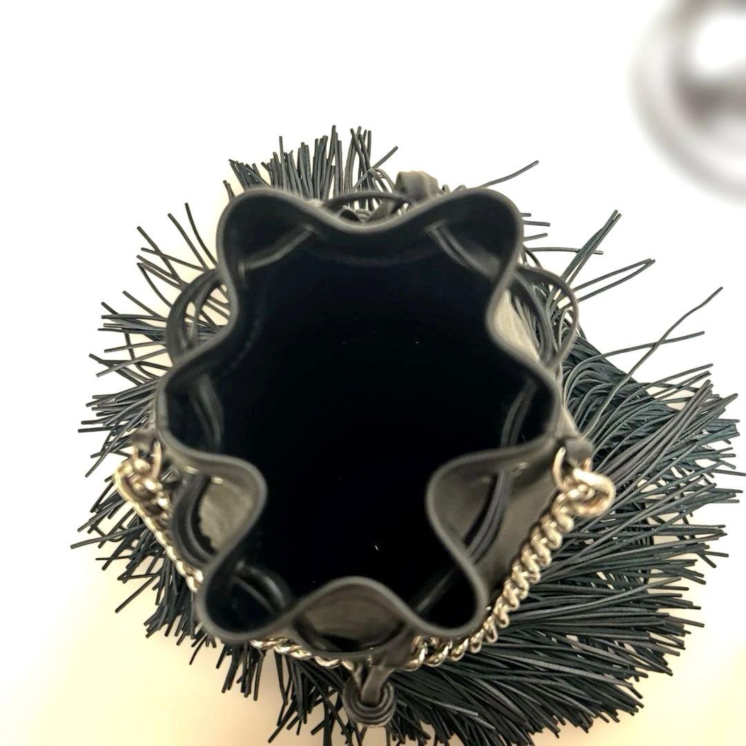 J&M Davidson フリンジカーニバルミニ ブラック 美品 2wayバッグ