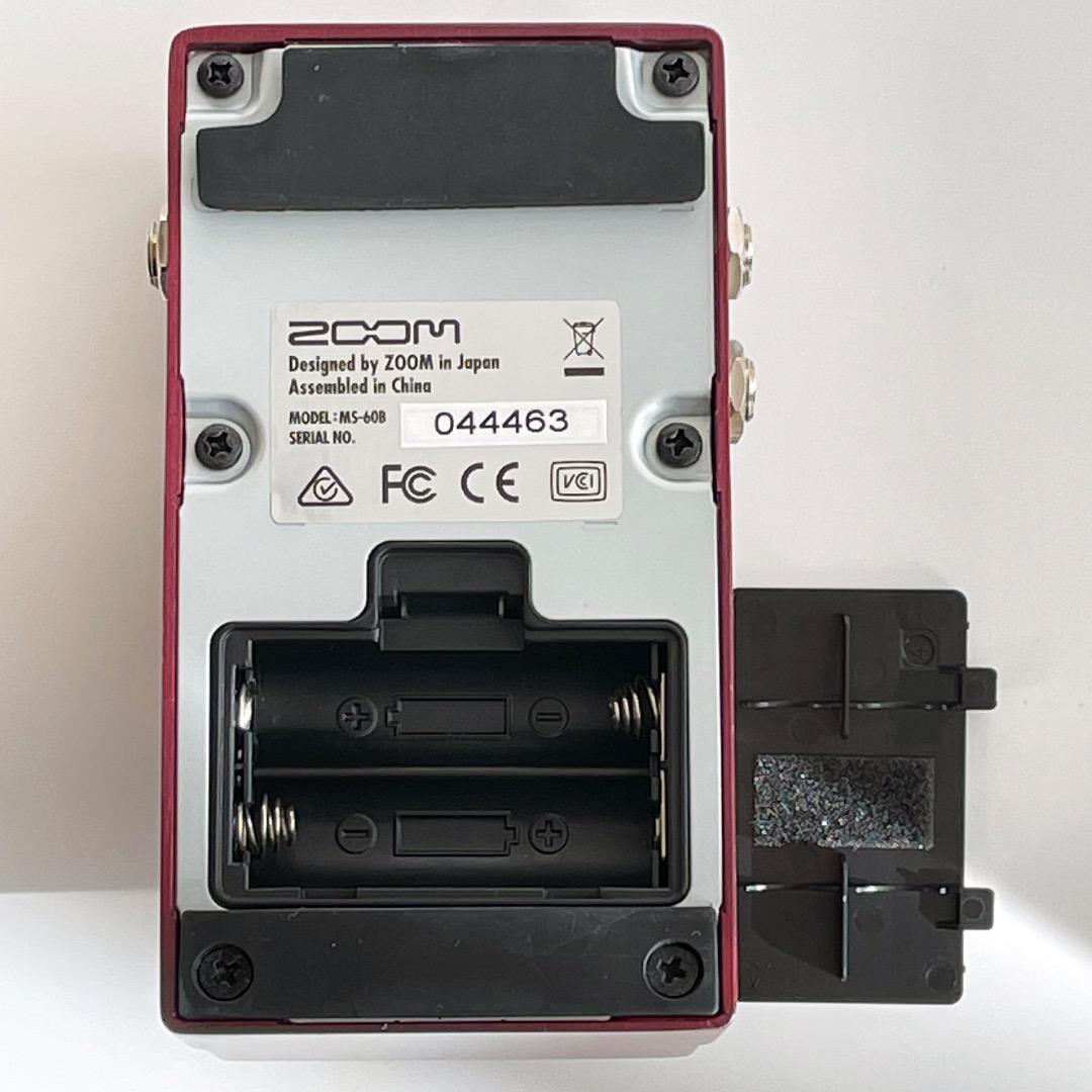 ZOOM MS-60B Bass MultiStomp マルチストンプ ズーム