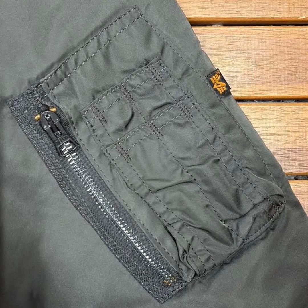 90s USA製 ALPHA INDUSTRIES MA-1 中綿 ブルゾン