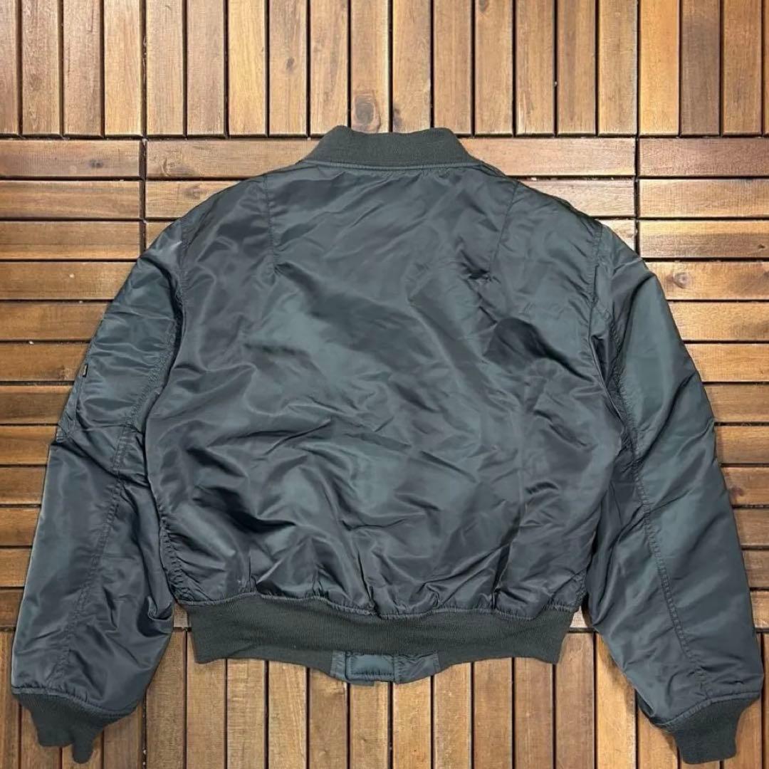 90s USA製 ALPHA INDUSTRIES MA-1 中綿 ブルゾン