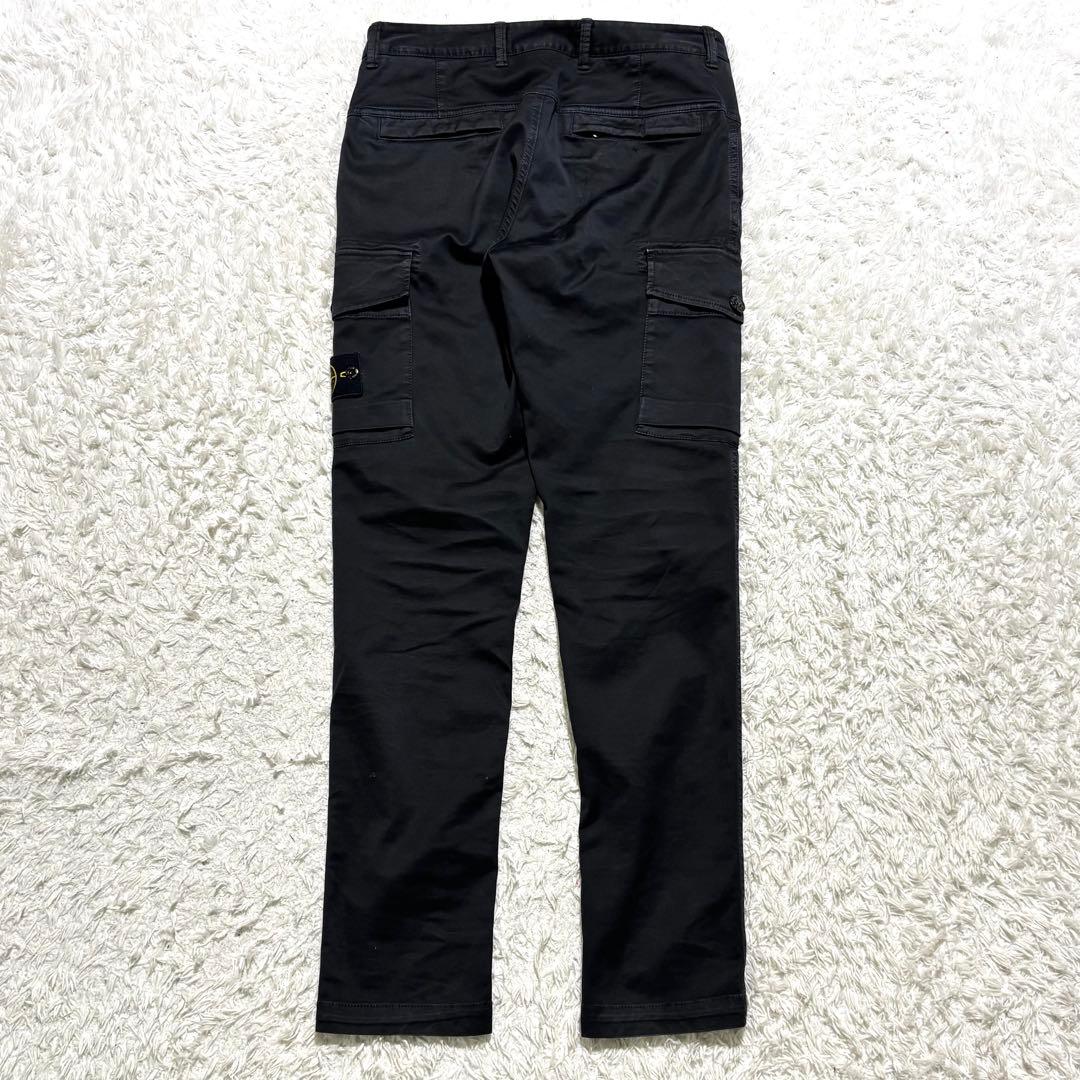 【美品】 ストーンアイランド カーゴパンツ ストレッチ ガーメントダイ 28