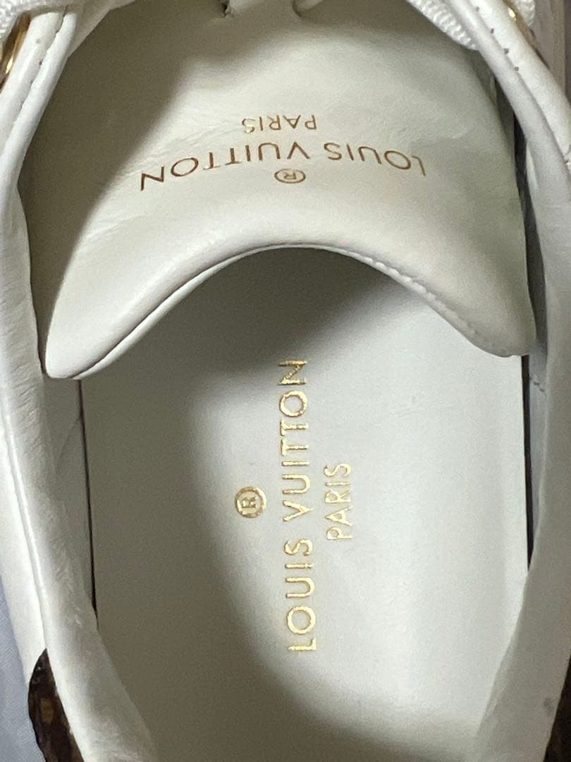 J*様 ルイヴィトン タイムアウト・ライン スニーカー モノグラム ホワイト