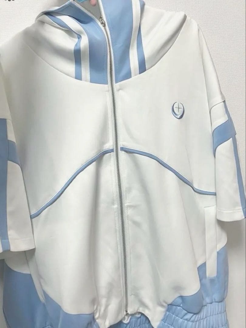 Belchic サブカルサイバージャージセットアップ 半袖 水 色 Mサイズ