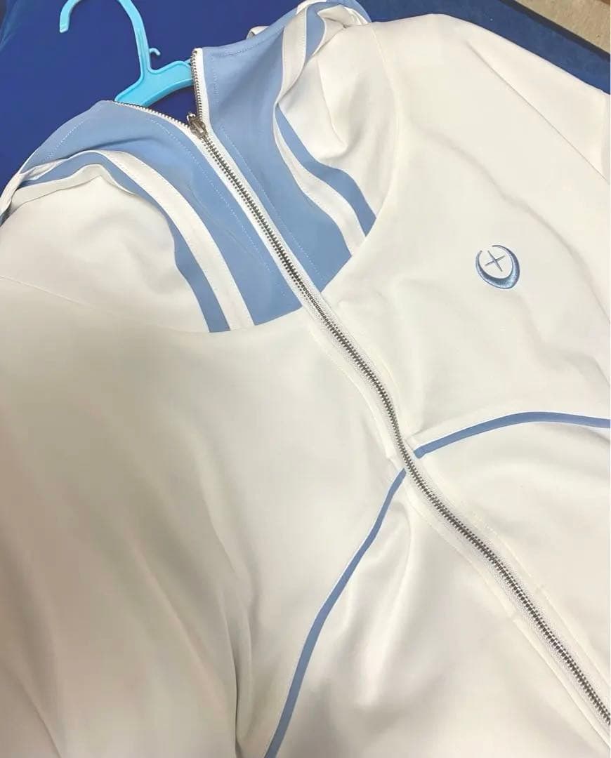 Belchic サブカルサイバージャージセットアップ 半袖 水 色 Mサイズ