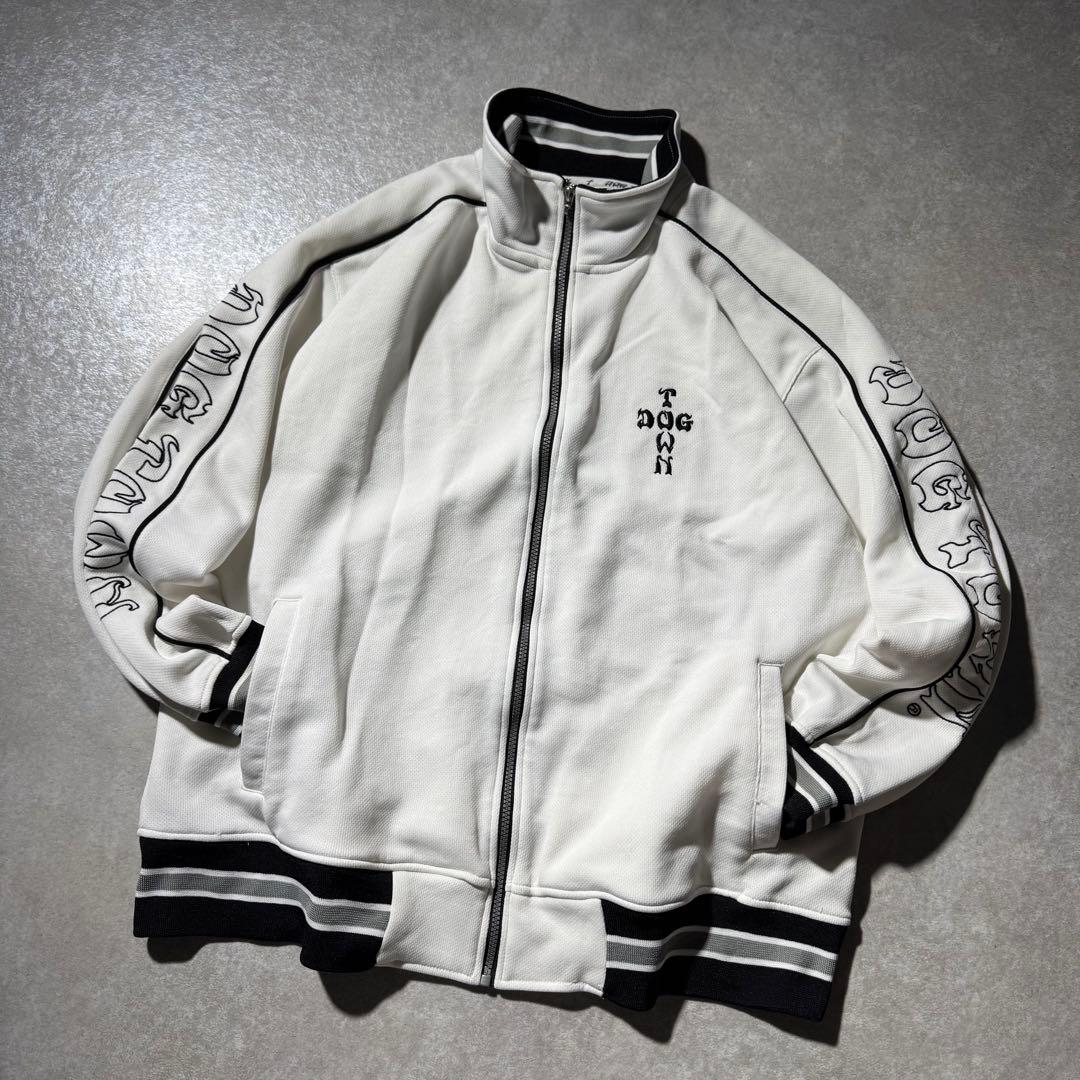 トップス 00s dog town track jacket set up y2k