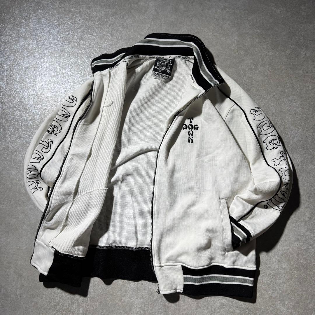 トップス 00s dog town track jacket set up y2k