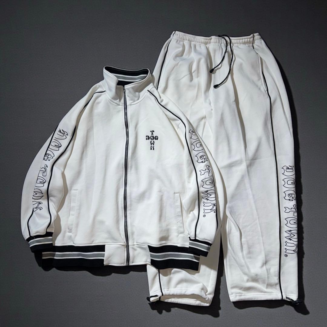 トップス 00s dog town track jacket set up y2k