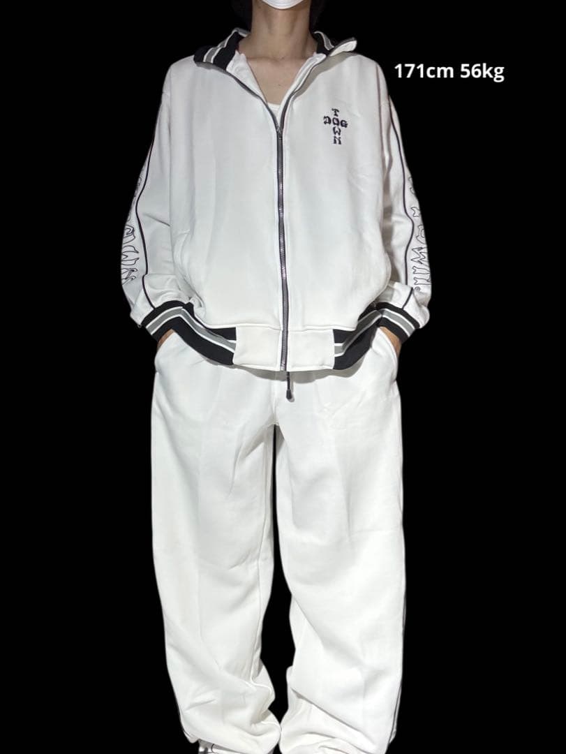 トップス 00s dog town track jacket set up y2k