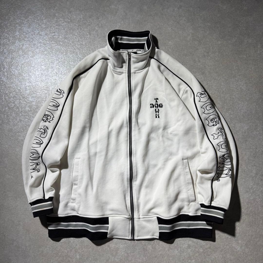 トップス 00s dog town track jacket set up y2k