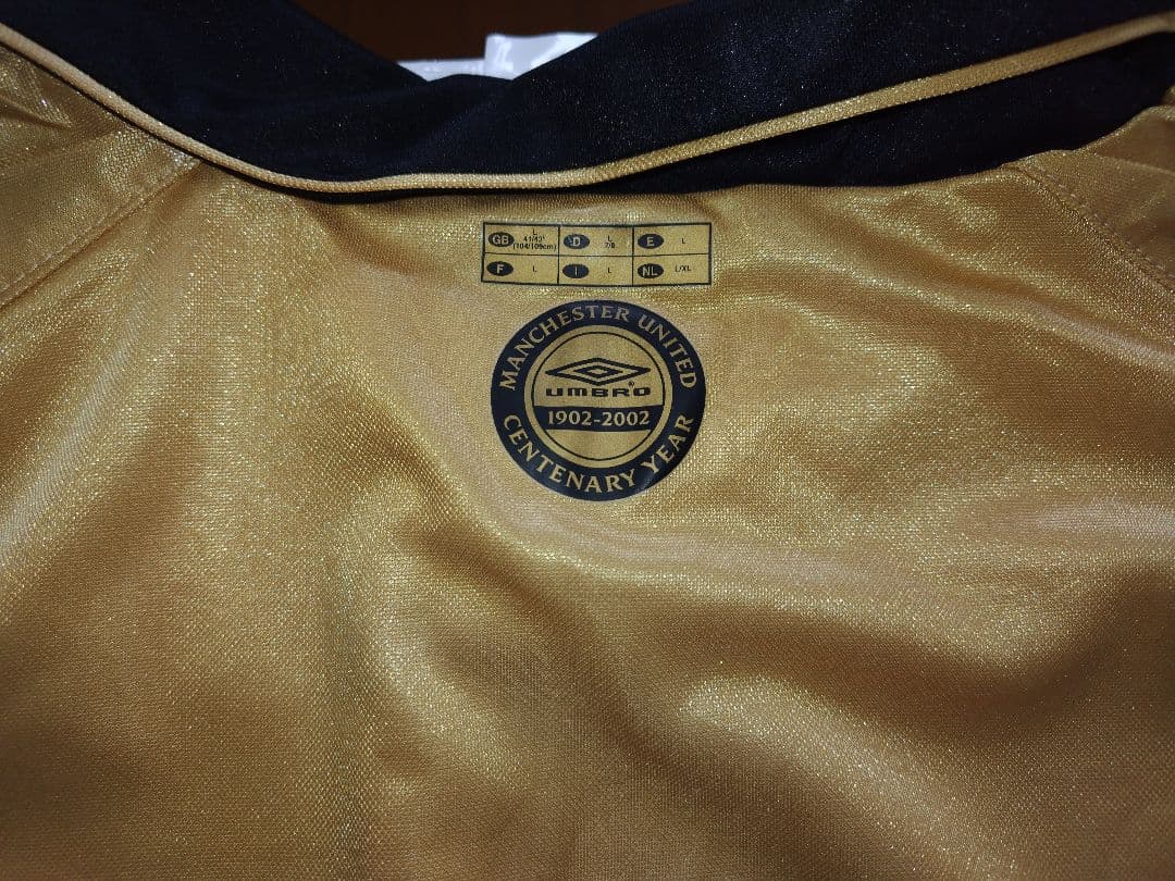 UMBROマンチェスター・ユナイテッド 01/02アウェイ Lサイズ 未使用品