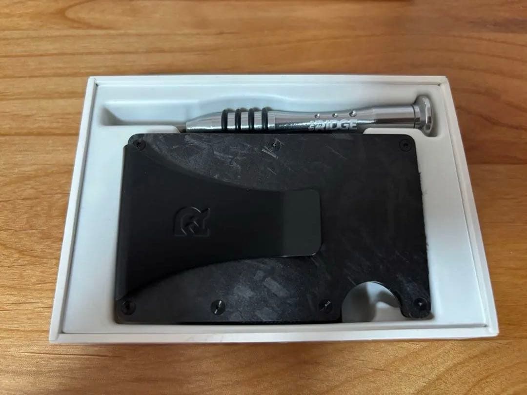 THE RIDGE マネークリップ フォージドカーボン