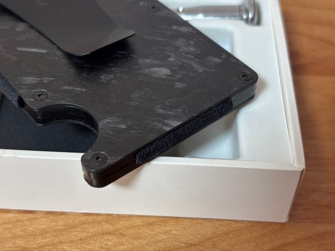 THE RIDGE マネークリップ フォージドカーボン