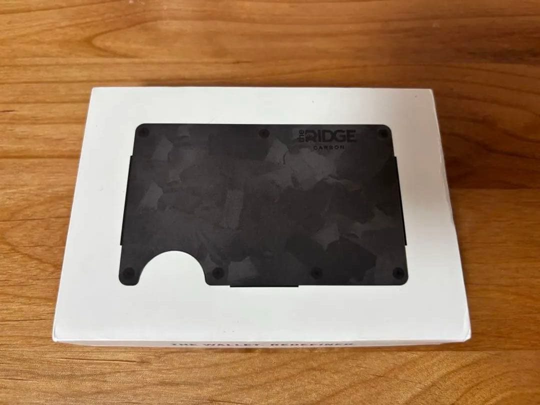 THE RIDGE マネークリップ フォージドカーボン