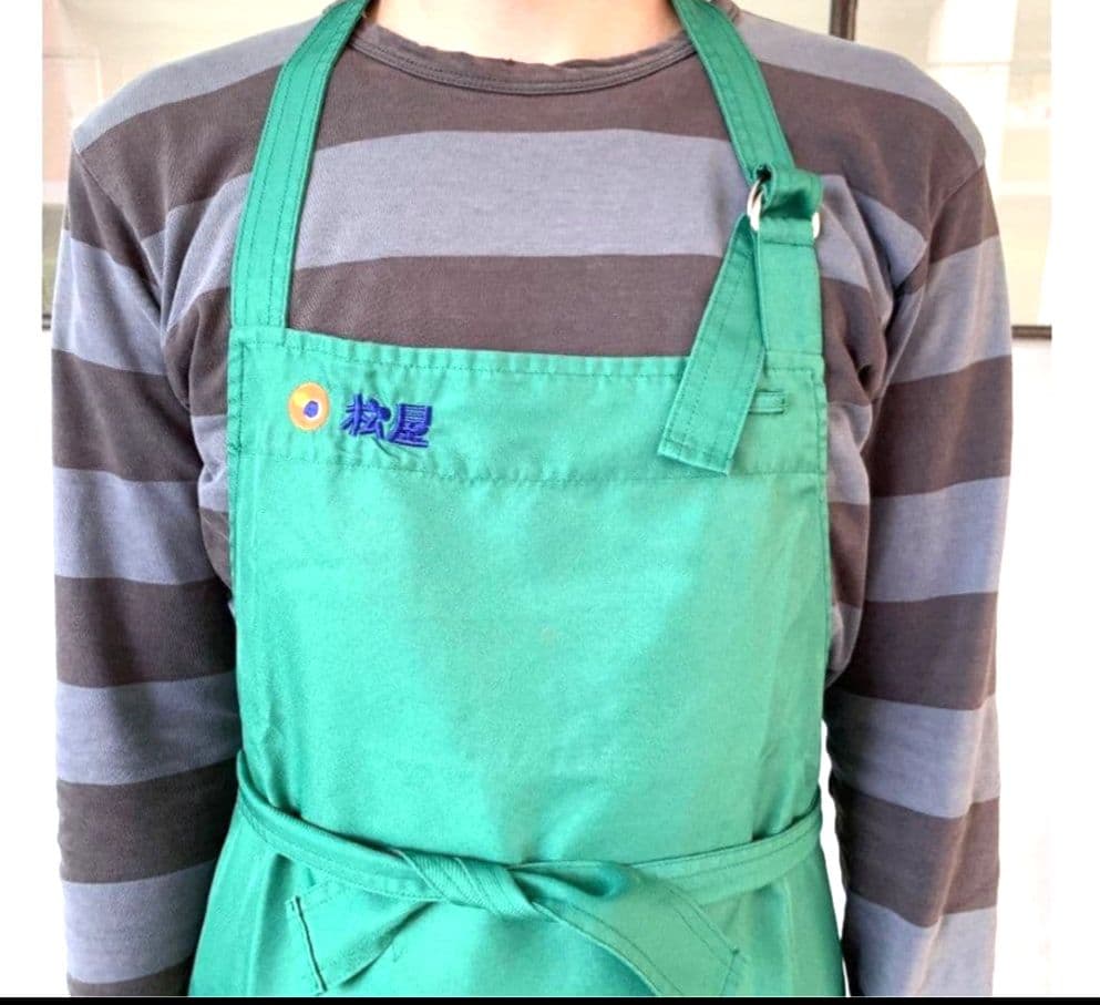 松屋　エプロン　刺繍　ユニフォーム　70枚