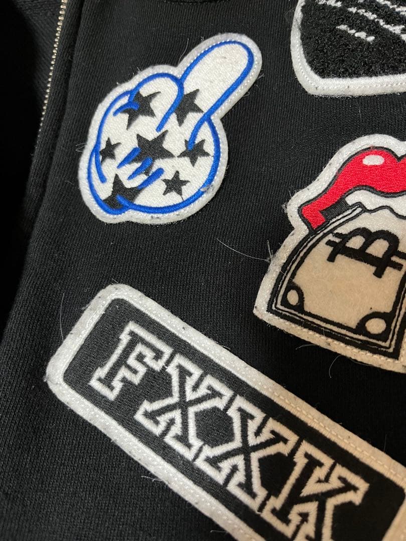 TRESTAR パッチ付きフードジャージ　セットアップ　ジャージ　スウェット