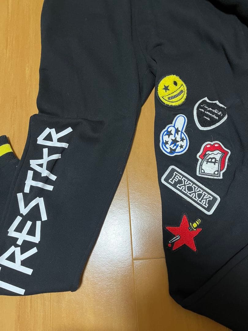 TRESTAR パッチ付きフードジャージ　セットアップ　ジャージ　スウェット