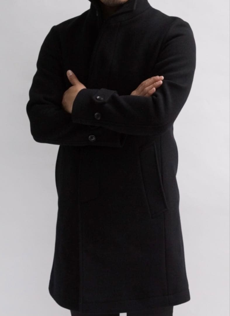 即日発送　期間限定特別価格　秋冬コレクション　ジュンハシモト　ウールコート