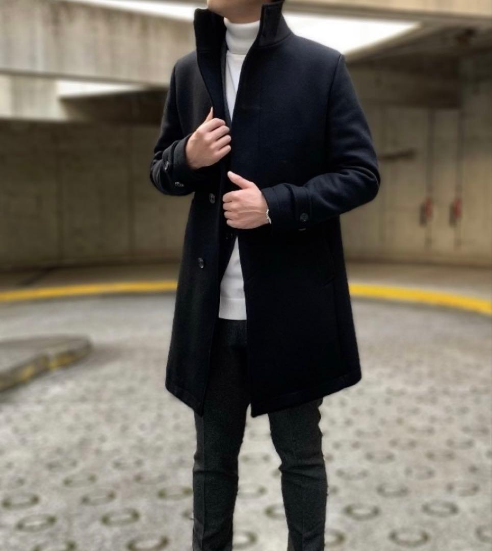 即日発送　期間限定特別価格　秋冬コレクション　ジュンハシモト　ウールコート