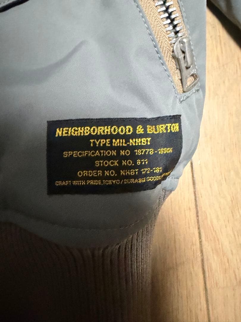 ジャケット・アウター NEIGHBORHOOD BURTON NB. MA-1 / N-JKT