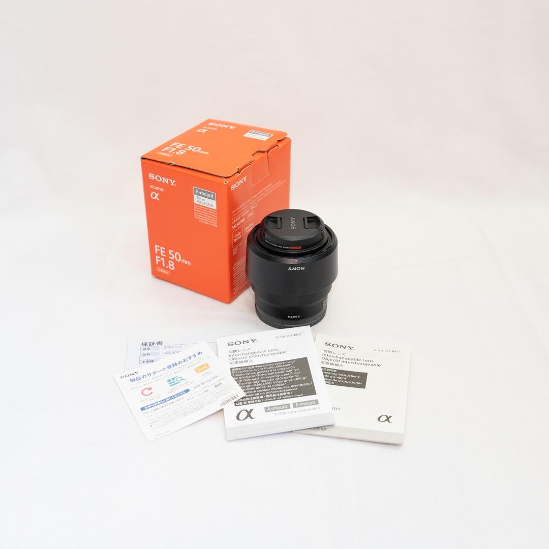 【美品】SONY 50mm F1.8 SEL50F18F