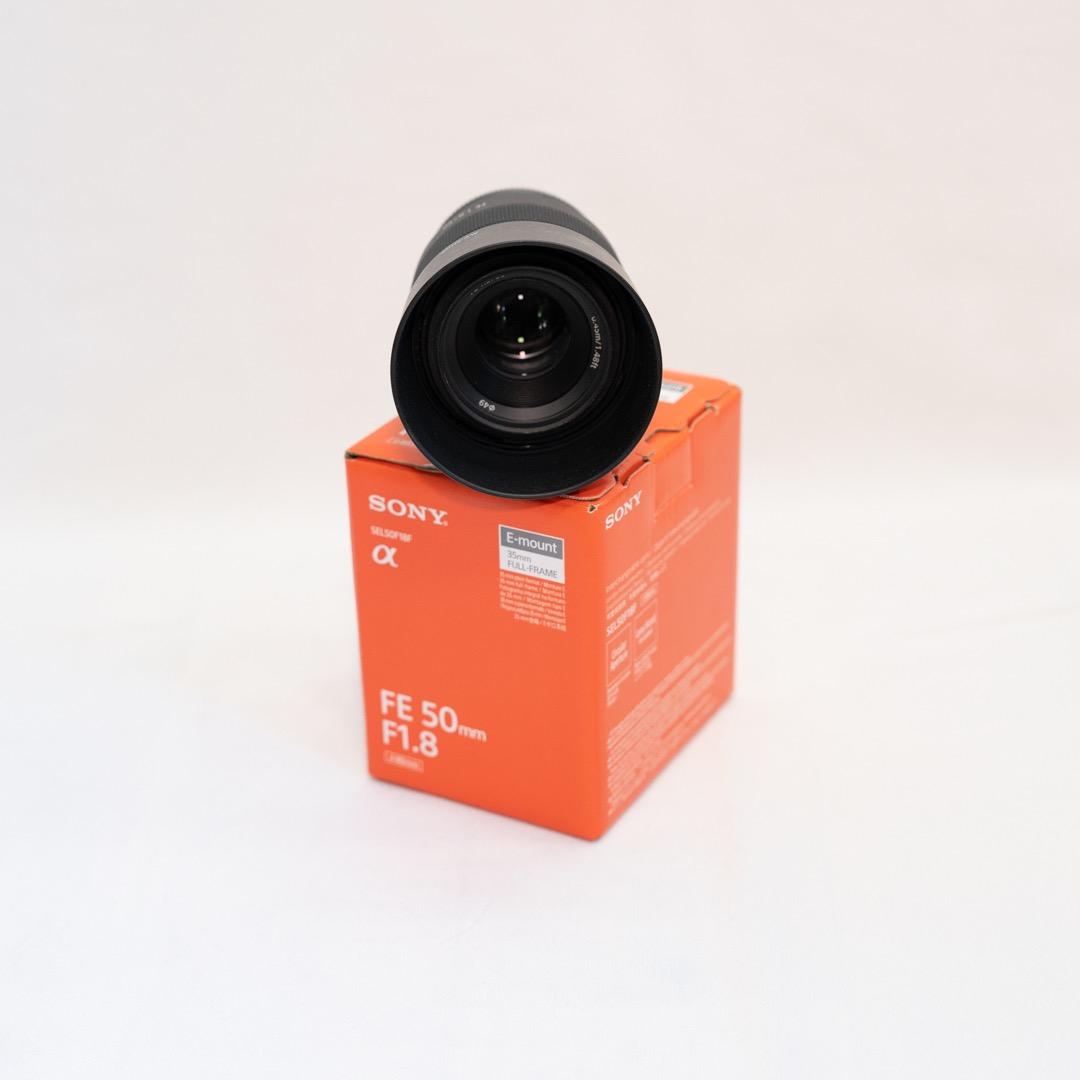 【美品】SONY 50mm F1.8 SEL50F18F