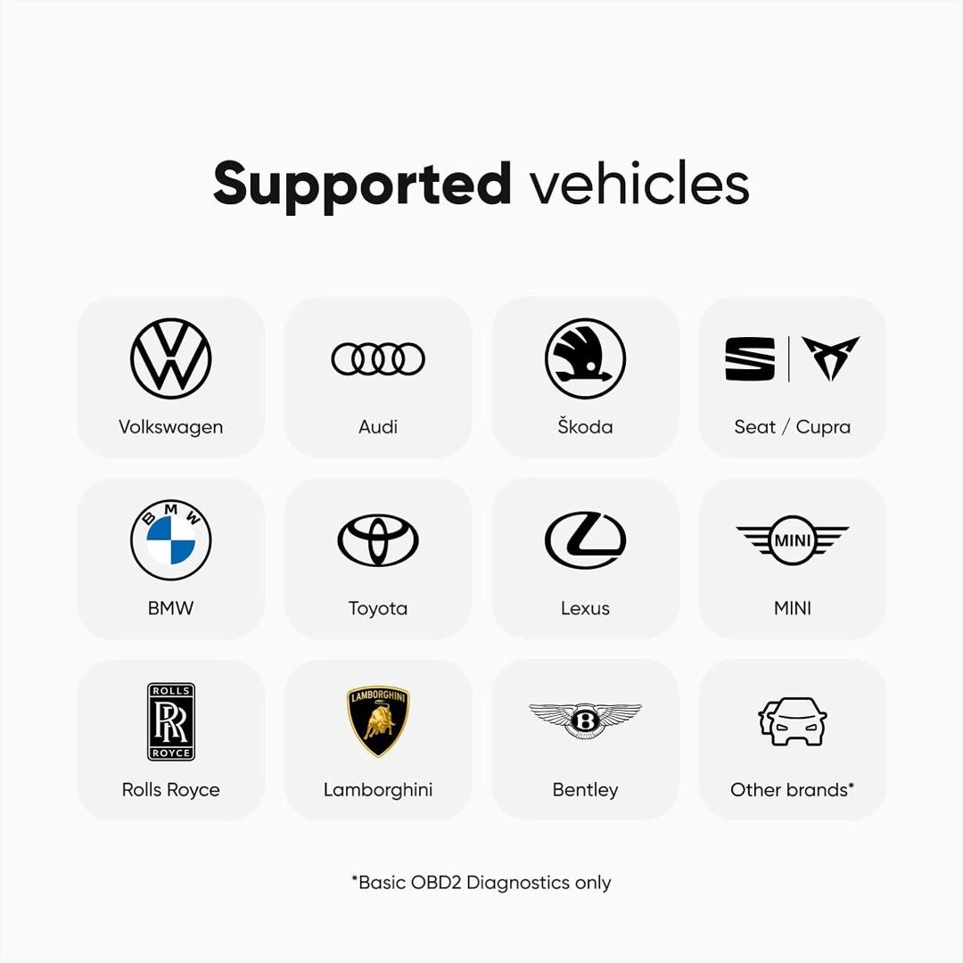 OBDeleven OBD2诊断仪/错误扫描仪 Audi,Volkswagen用