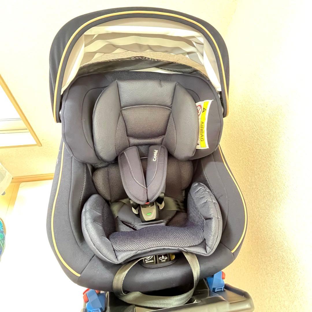 【美品✨】combi チャイルドシートクルムーヴスマートライトエッグショック⭐︎