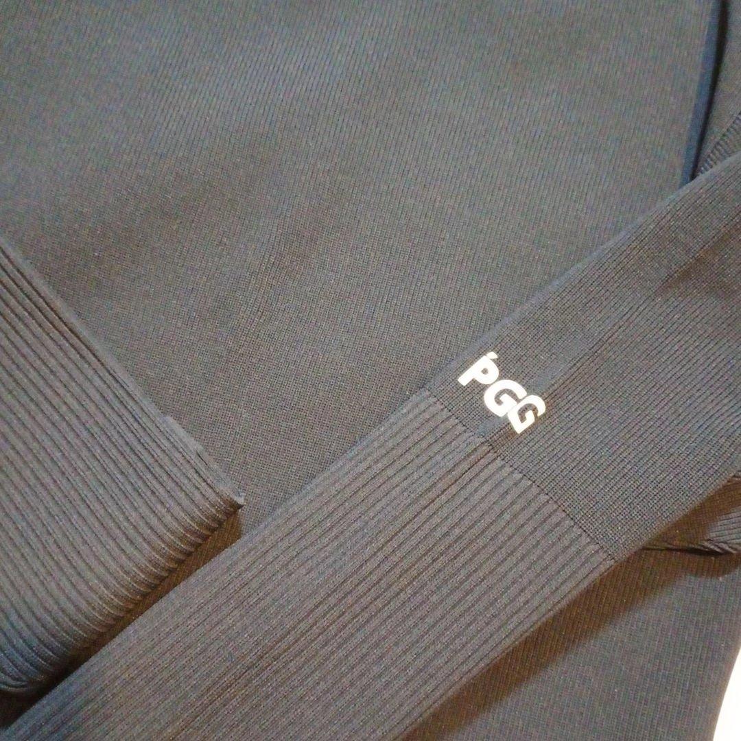 未使用！PGG 濃紺リブ編み セーターサイズL