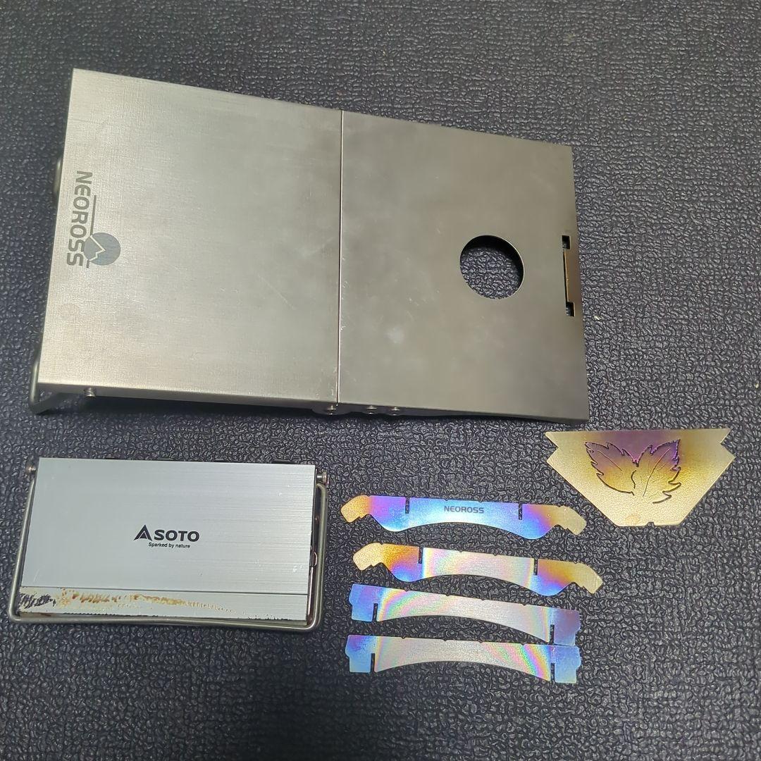 ソト(SOTO) Gストーブ シングルバーナー ST-320　チタンセット