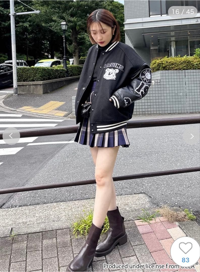 定価以下♥️未開封✨新作✨SNIDEL【UCLA/NUTMEG】スタジャン