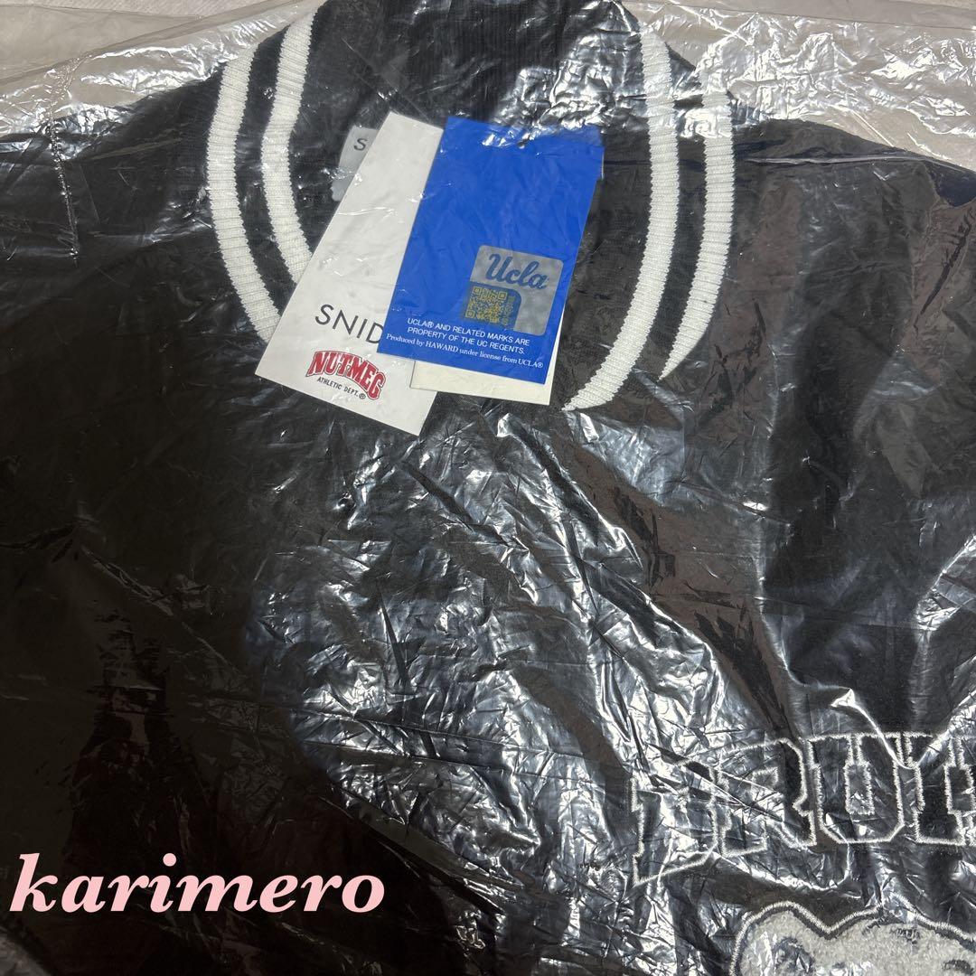 定価以下♥️未開封✨新作✨SNIDEL【UCLA/NUTMEG】スタジャン