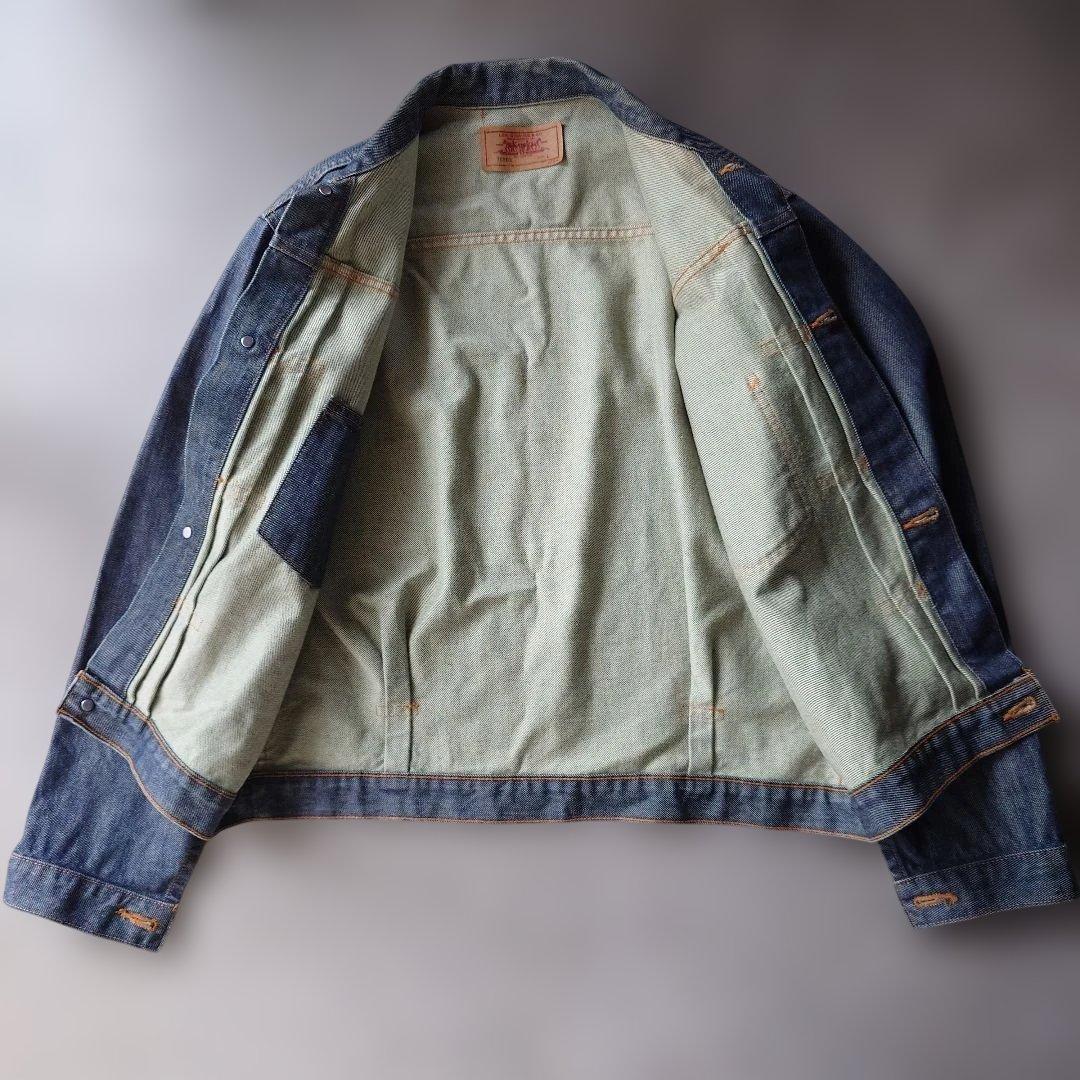 希少99年 LEVI'S 70503トラッカーデニムジャケット 4つボタン１st