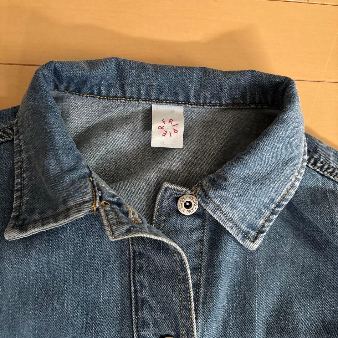 ビアズリー パフ袖デニムジャケット<FRIPIER>