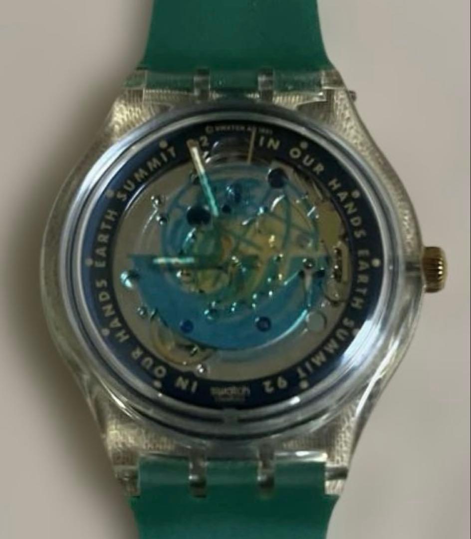 スウォッチ 90s オートマチック アースサミット＆ラストウィーク 2本セット