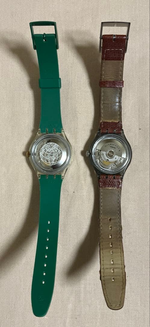 スウォッチ 90s オートマチック アースサミット＆ラストウィーク 2本セット