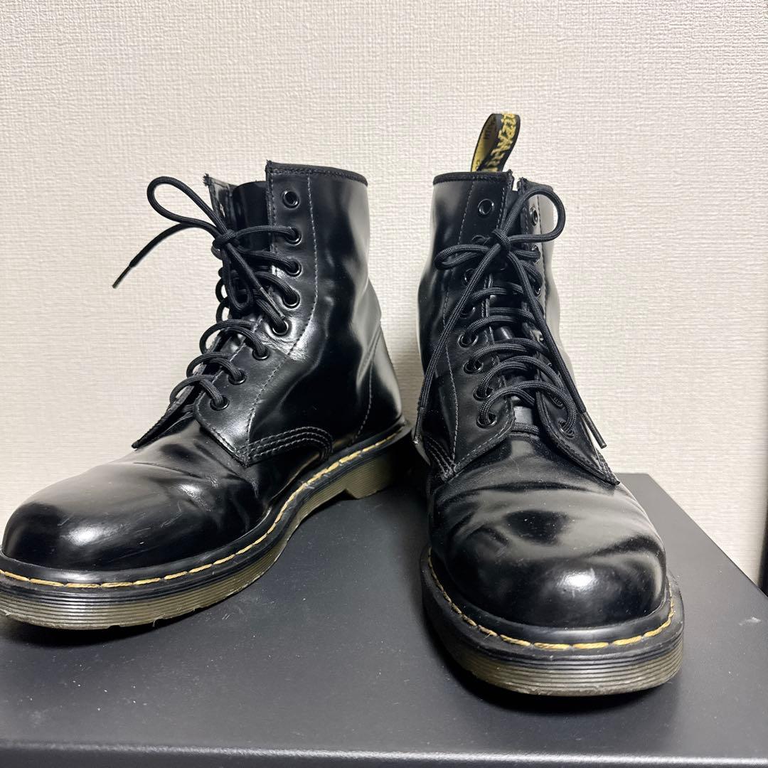 【UK10 29cm】Dr.Martens 8ホール ハイカット ブーツ