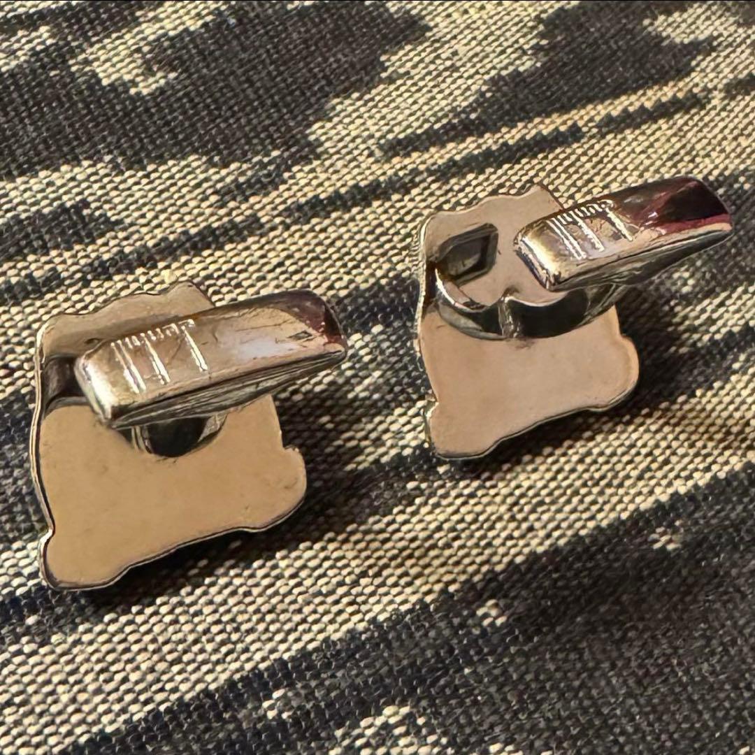 dunhill ブルドッグ カフリンクス シルバー カフス ダンヒル