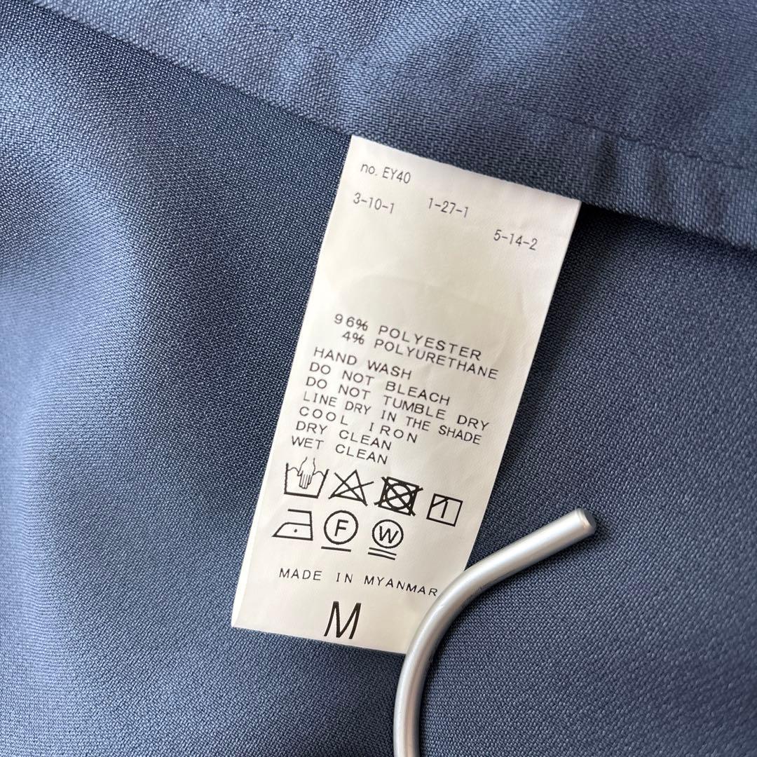 未使用級★ EDIFICE 洗えるセットアップ　ネイビースーツ　2B M ベント