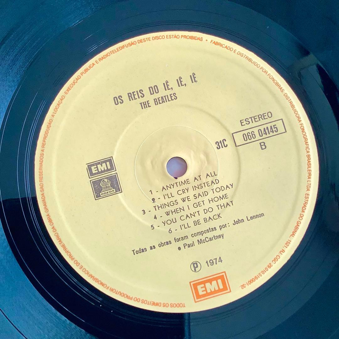 レア!ブラジル盤 ビートルズ レアカラージャケ ビートルズがやって来る