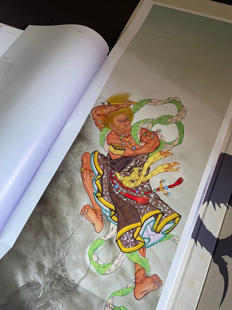 三代目彫よし/horiyoshiIII 掛け轴新形图