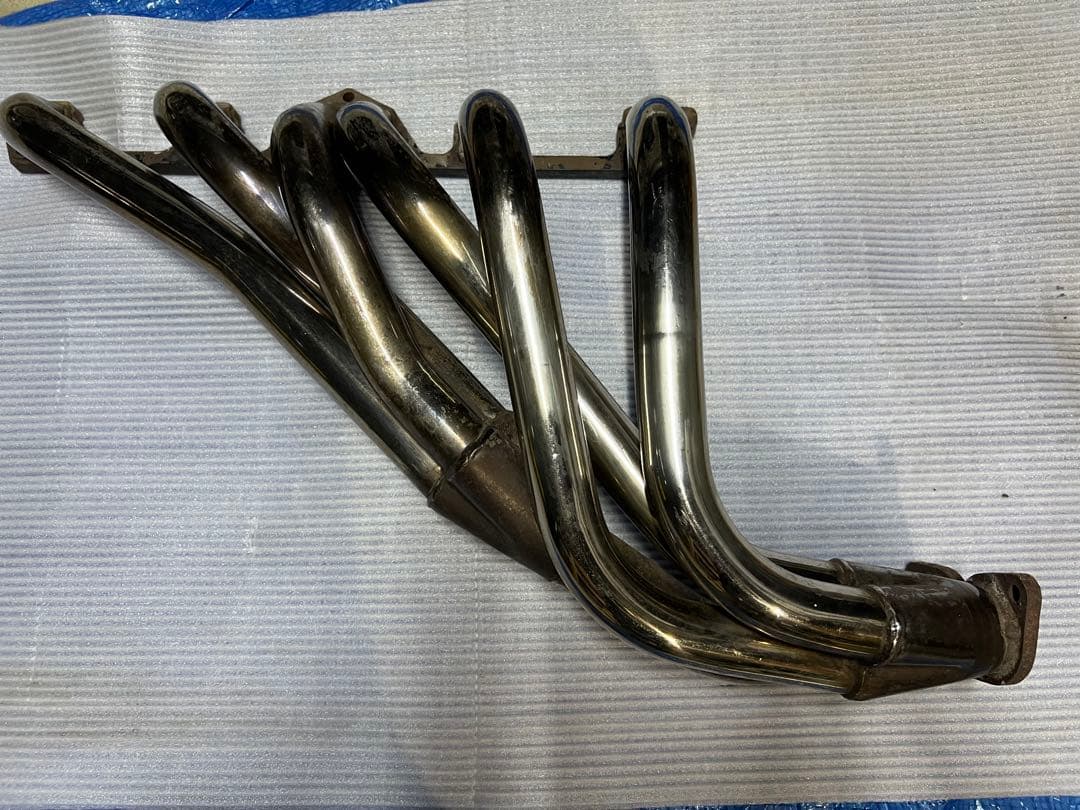 L型　6気筒　エキゾ-スト　たこ足マフラー　ステンレス