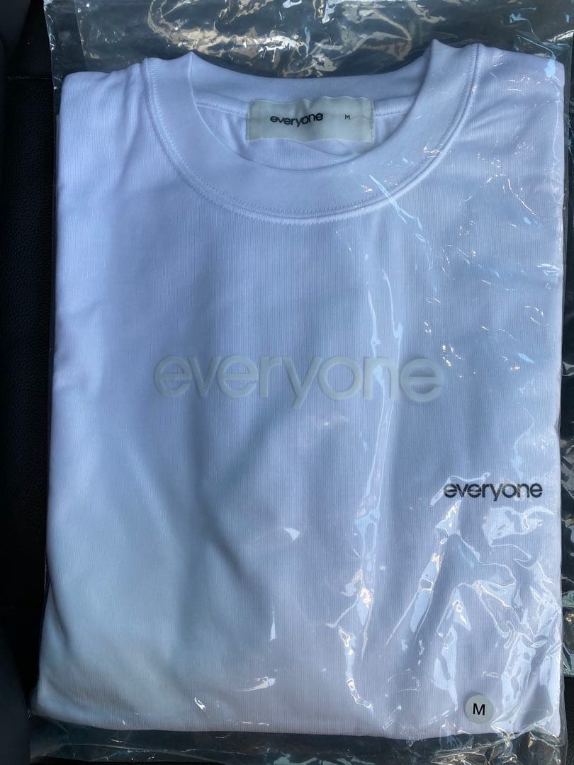 everyone luxury cotton long tee 新品未使用　白