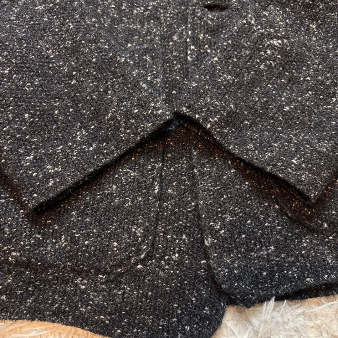 (美品) ランバン カシミヤ100% ニット テーラードジャケット