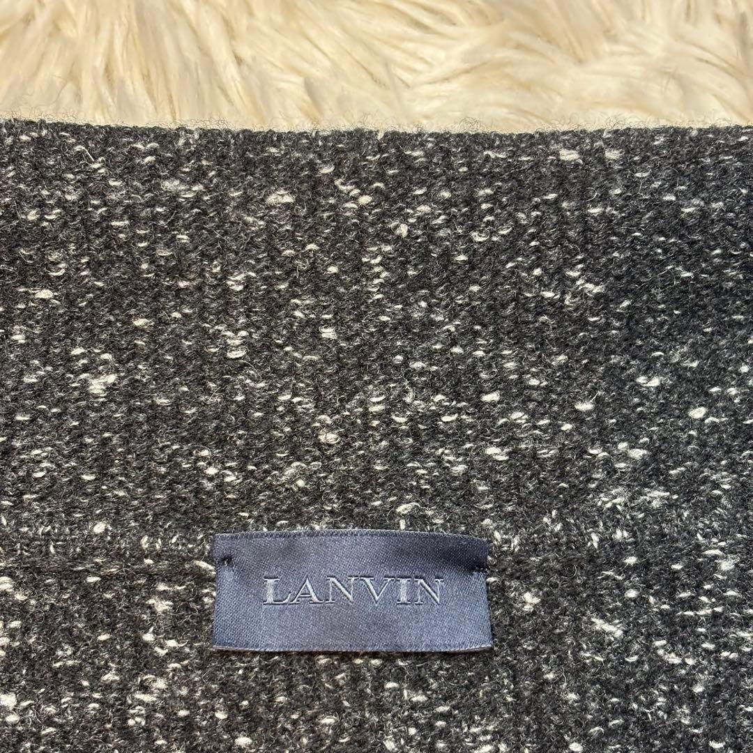 (美品) ランバン カシミヤ100% ニット テーラードジャケット