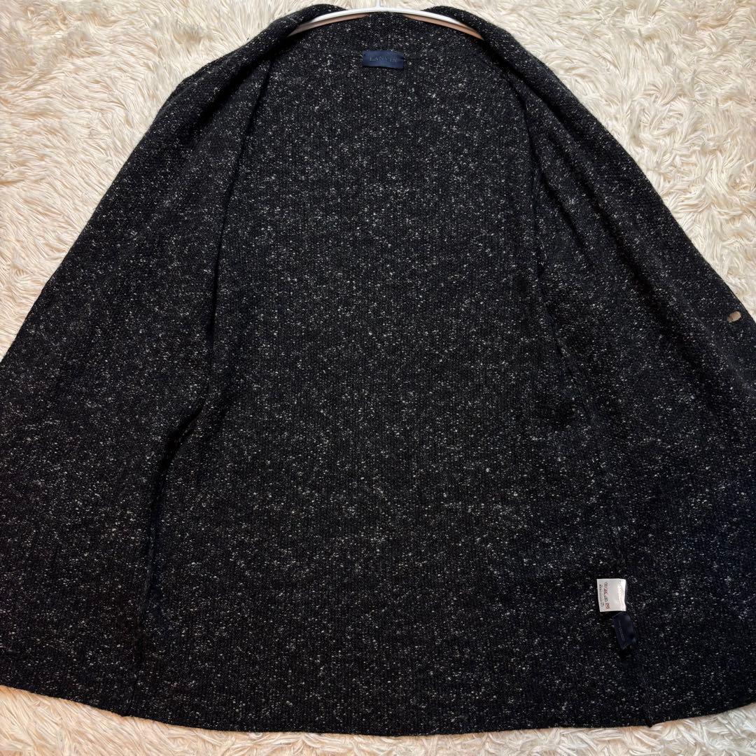 (美品) ランバン カシミヤ100% ニット テーラードジャケット