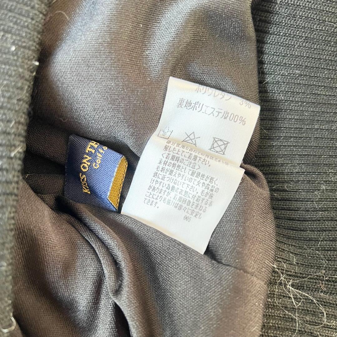 キスオンザグリーン　ゴルフウェア　チェック柄　セットアップ　ジャケット　スカート