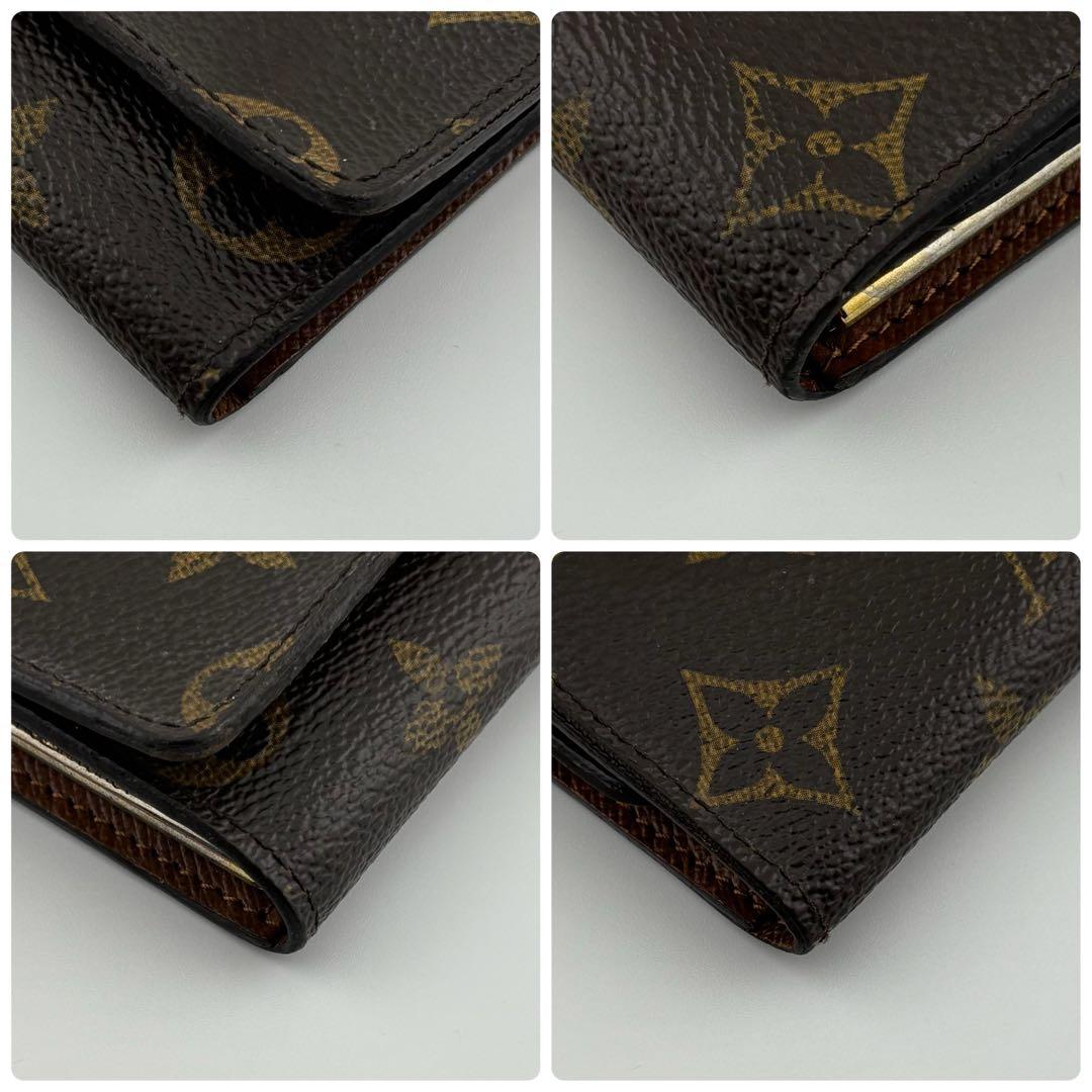【美品】ルイヴィトン　モノグラム　ミュルティクレ6 キーケース　ブラウン