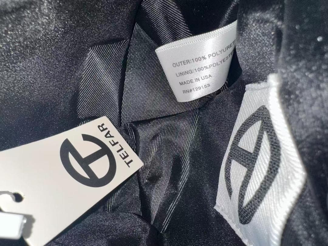 Telfar ショルダーバッグ/2 WAY/SMALL/BLACK。ハンドバッグ